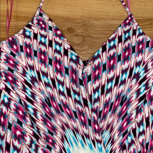 Multicolored Halter Tank - Picture 2 of 7